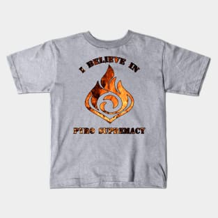 Pyro supremacy Kids T-Shirt